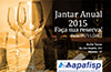 Jantar Anual APAFISP: reservas a R$ 200 por pessoa
