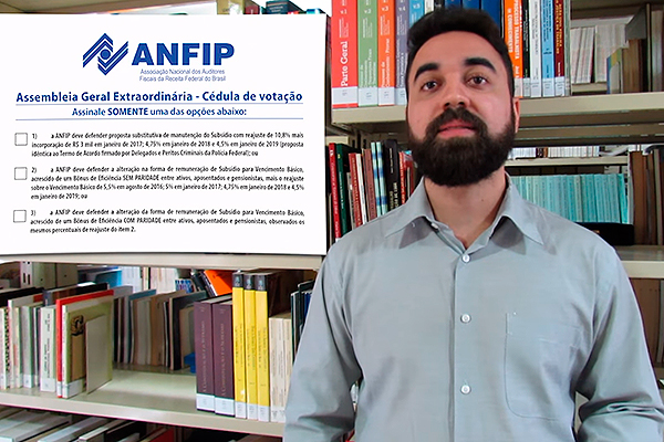Anfip explica em vídeo detalhes dos itens da Assembleia Geral Extraordinária