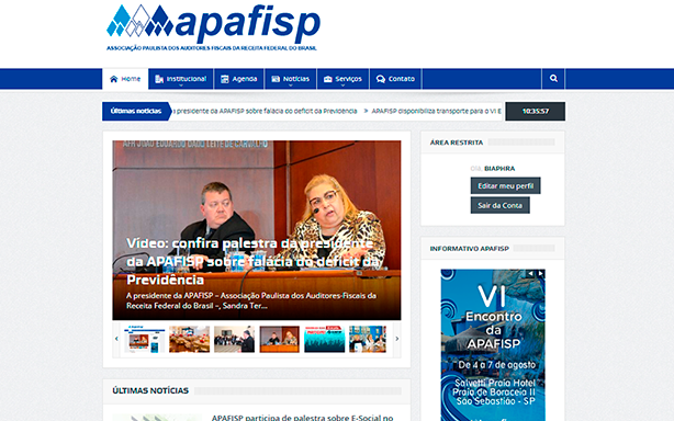 APAFISP lança site com visual moderno e intuitivo para melhor acesso dos associados