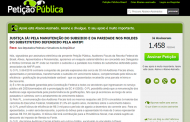 Abaixo-assinado a favor do subsídio e da paridade tem mais de 1400 signatários