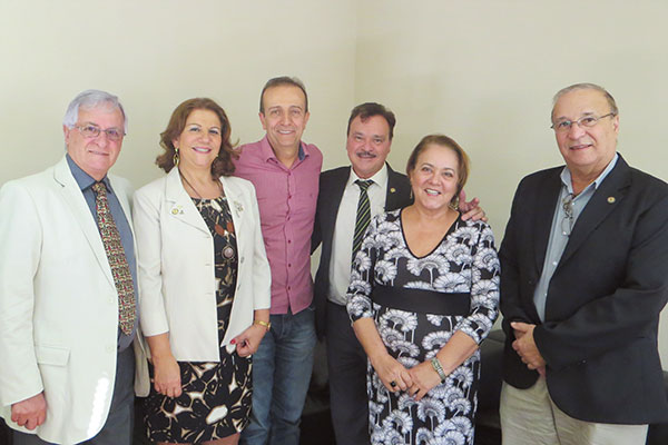 Deputado Miguel Haddad (PSDB-SP) recebe APAFISP em seu escritório político