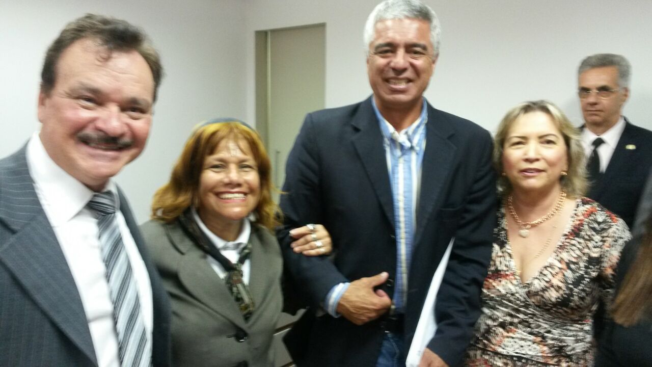 APAFISP entrega ofício da ANFIP para Major Olímpio