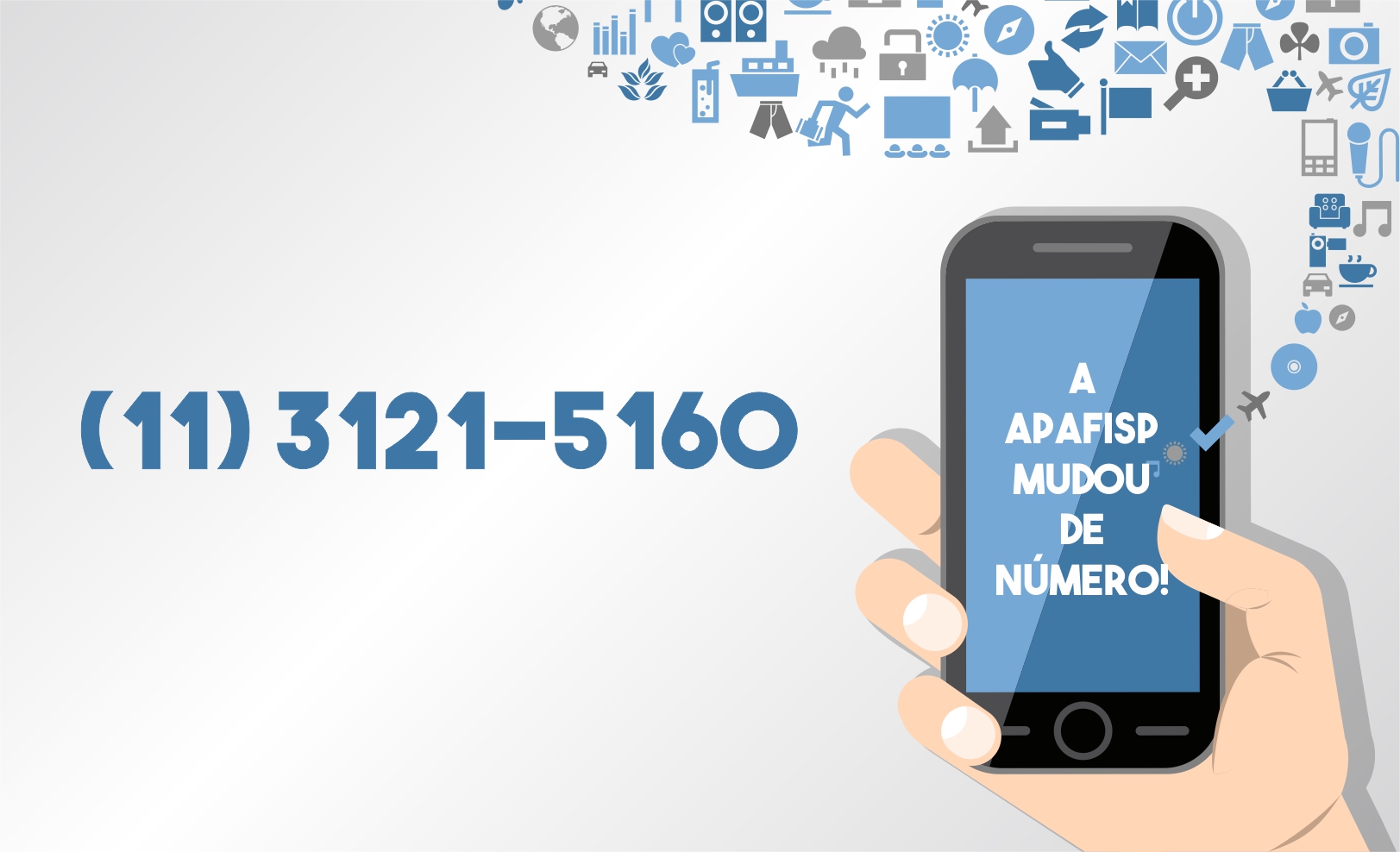 APAFISP está com novo telefone para contato