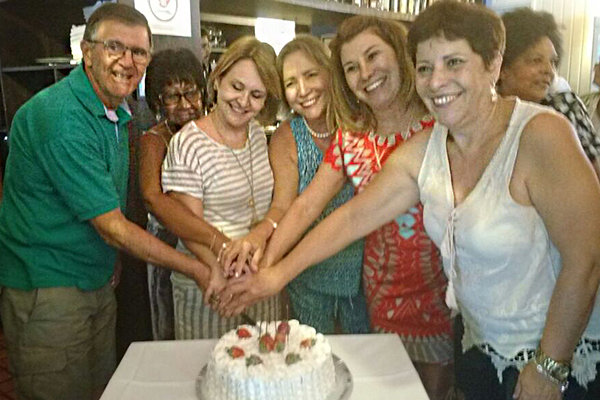 Veja fotos do almoço de março, realizado no restaurante Navegantes, em Piracicaba