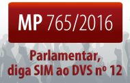 MP 765/16: envie mensagens aos parlamentares em defesa da paridade
