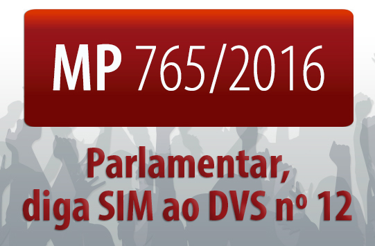 MP 765/16: envie mensagens aos parlamentares em defesa da paridade