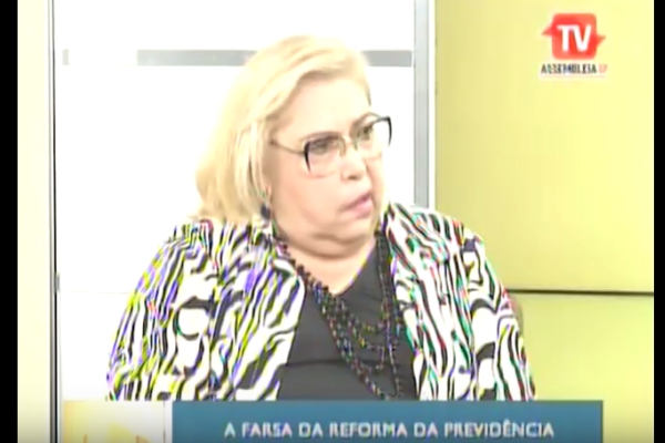 Assista à entrevista de Sandra Tereza sobre reforma da Previdência com deputado Giannazi