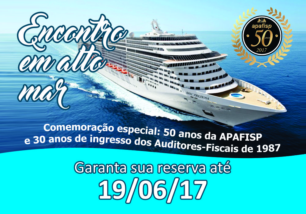 Encontro em Alto Mar: data limite para reservas é 19 de junho