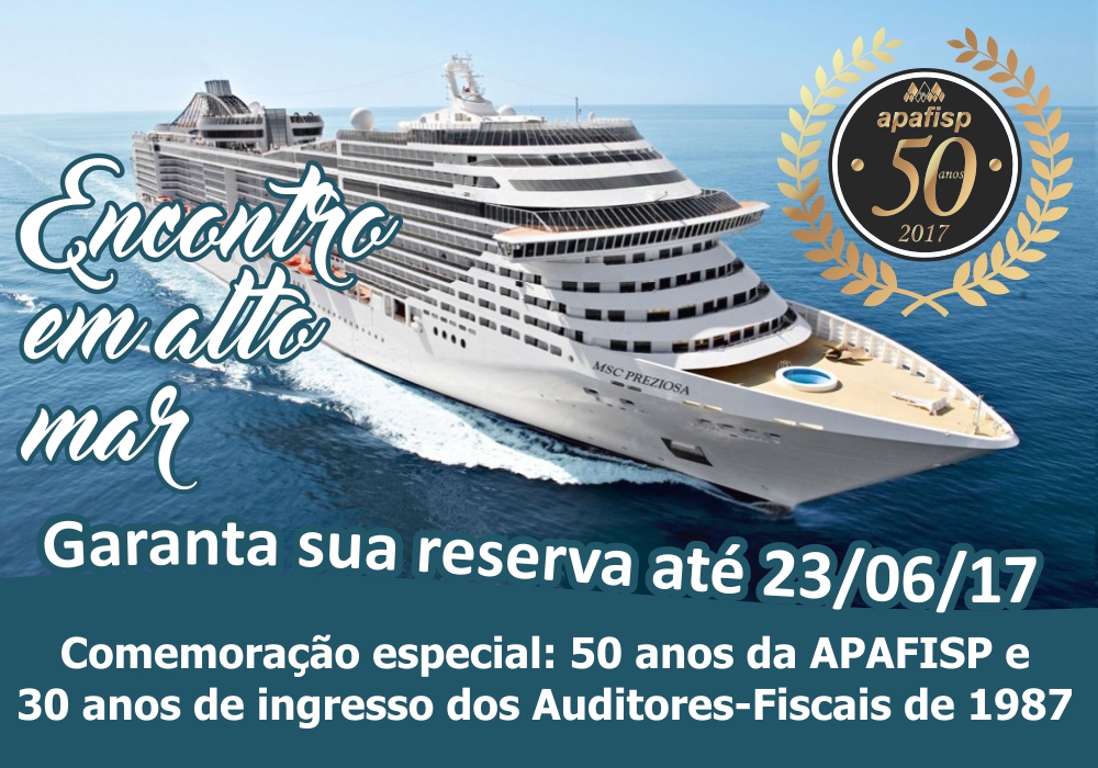 Encontro em Alto Mar: prorrogada para 23 de junho data limite para reservas