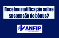 Anfip auxilia associados diante da suspensão do bônus de eficiência após decisão do TCU