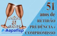 Bodas de bronze: APAFISP completa 51 anos de atividades