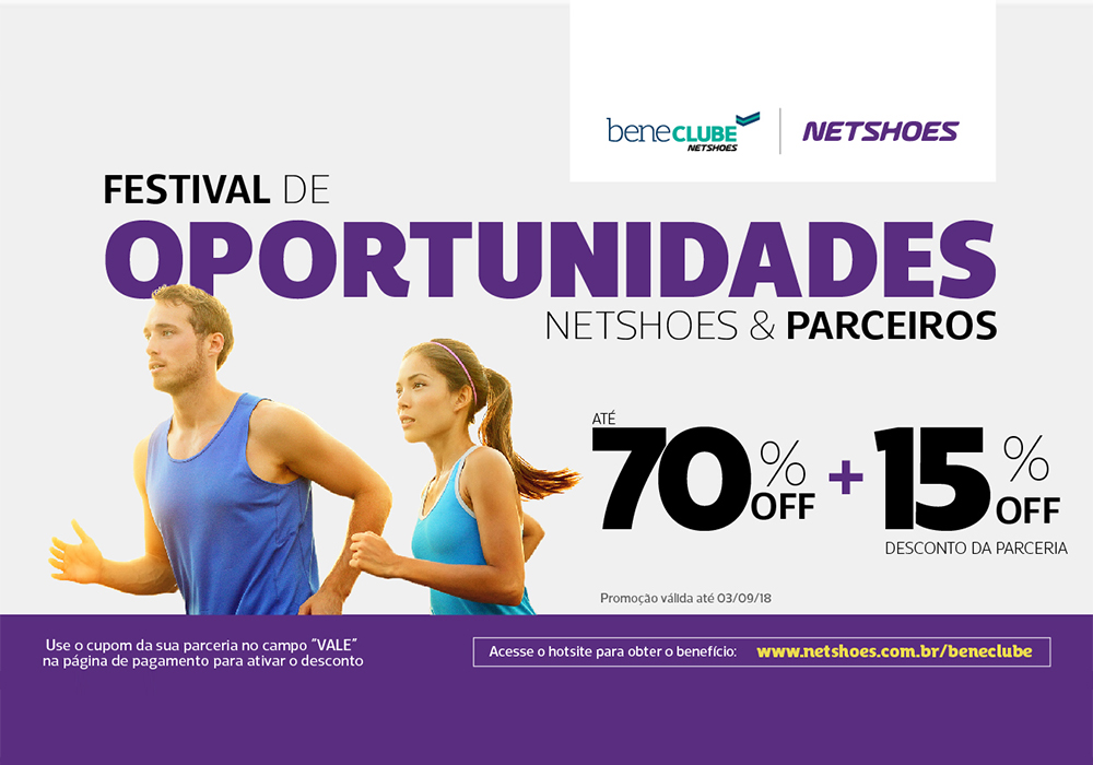 Convênio APAFISP: Netshoes lança promoção para o mês de agosto