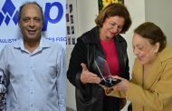 APAFISP recebe visitas dos associados Dauto Barbosa e Ophelia Panno