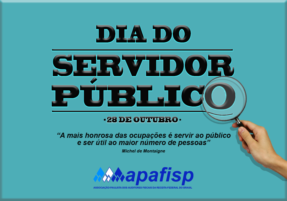 APAFISP parabeniza associados pelo Dia do Servidor, comemorado no próximo domingo
