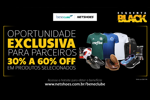Convênio APAFISP: promoção Esquenta Black Netshoes
