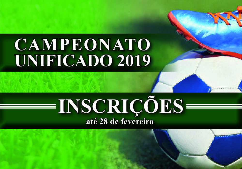 Inscrições para edição comemorativa de 30 anos do Campeonato Unificado estão abertas; participe!