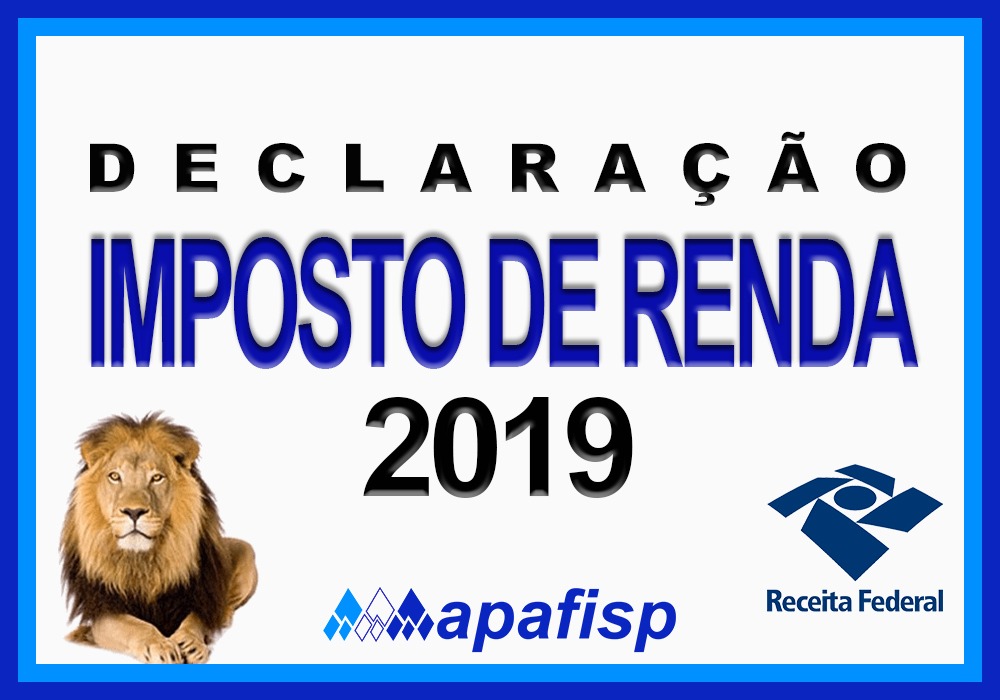 Disponível agendamento para declaração do Imposto de Renda 2019