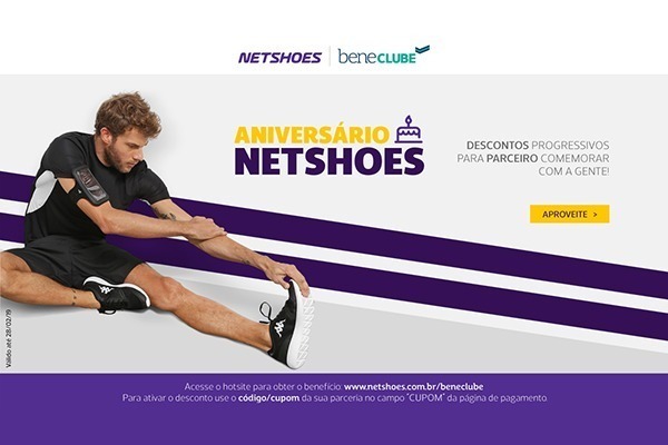 Convênio APAFISP: Netshoes disponibiliza produtos exclusivos com até R$ 60 OFF