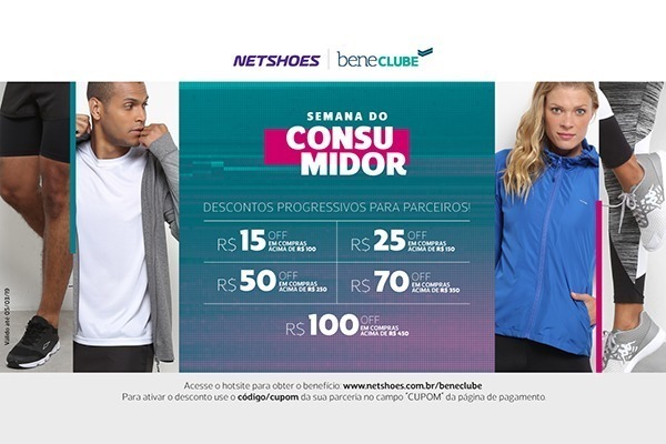Convênio APAFISP: semana do consumidor Netshoes