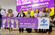 APAFISP participa de ato de mulheres em defesa da aposentadoria na Câmara dos Deputados