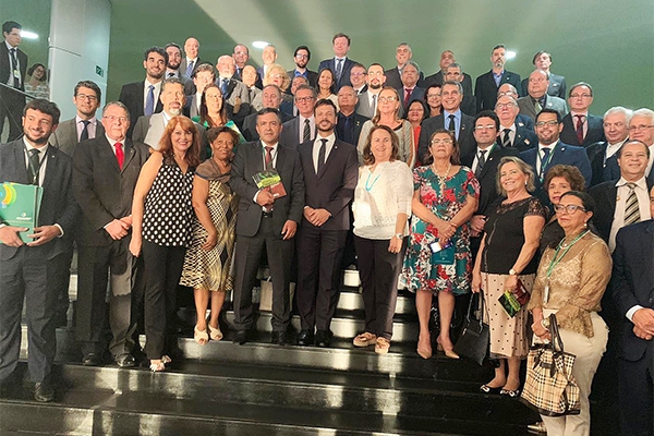 ANFIP-SP participa de ato que protocolou emendas à PEC da Previdência