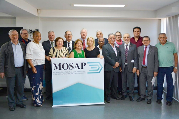 ANFIP-SP participa em Brasília de reunião do Mosap sobre reforma da Previdência