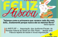 A ANFIP-SP deseja a todos uma Feliz Páscoa