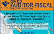 27 de fevereiro: Dia do Auditor-Fiscal