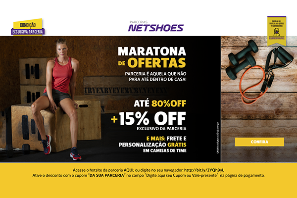 Convênio ANFIP-SP: maratona de ofertas Netshoes