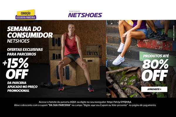 Convênio ANFIP-SP: Netshoes oferece descontos para a Semana do Consumidor