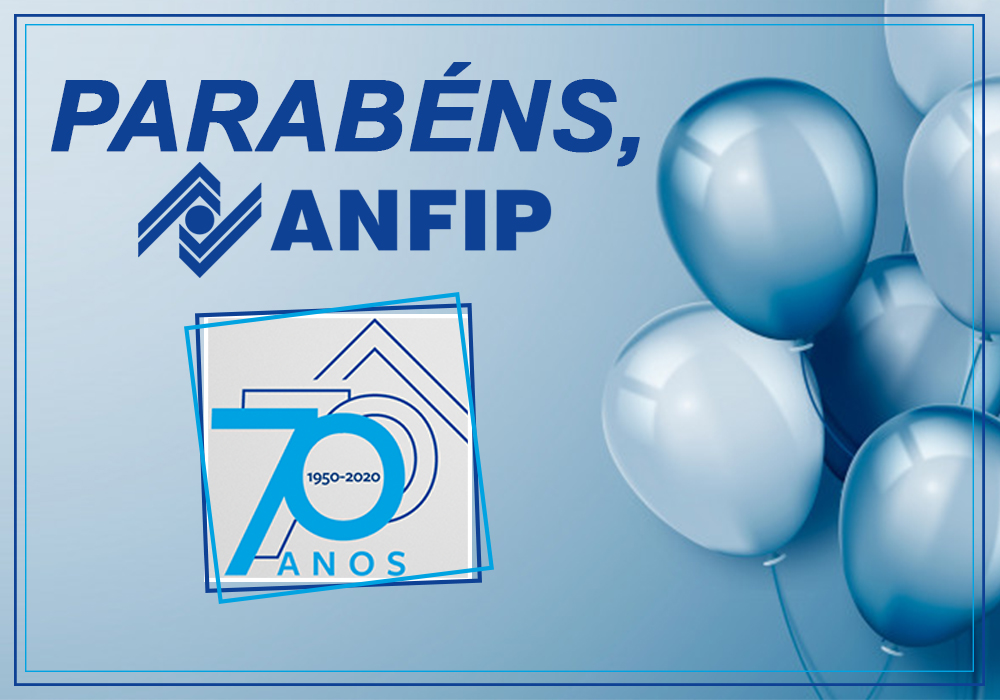 Diretores da ANFIP-SP parabenizam a Anfip pelos 70 anos da entidade