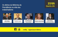 Anfip aborda efeitos da reforma da Previdência em live que será realizada amanhã (dia 27)