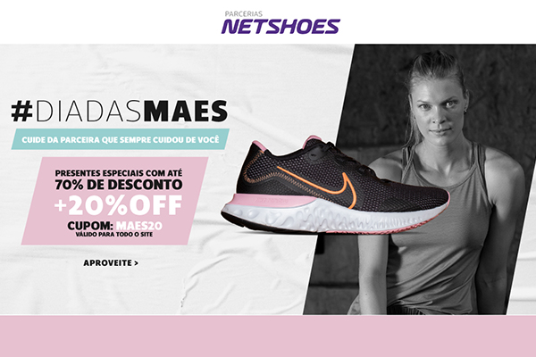 Convênio ANFIP-SP: promoção Netshoes Dia das Mães