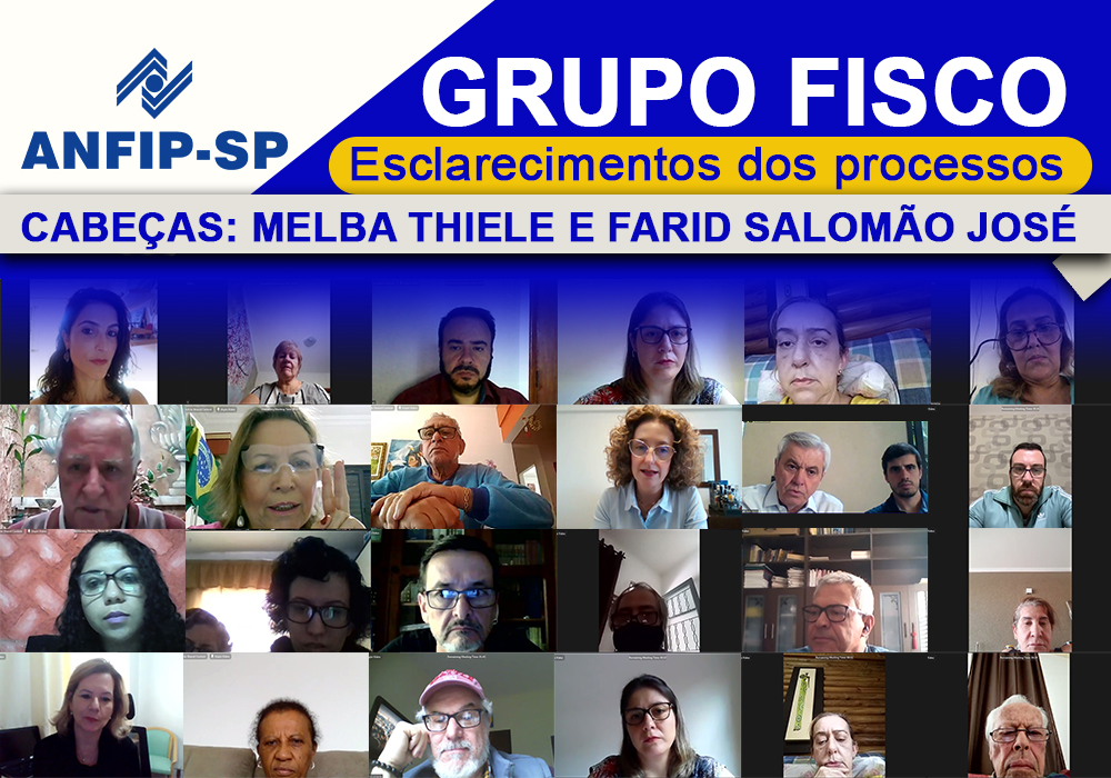 Grupo Fisco: reunião aborda processos de Melba Thiele e Farid Salomão José