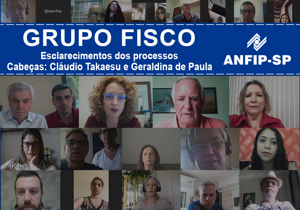 Grupo Fisco: reunião aborda processos de Cláudio Takaesu e Geraldina de Paula