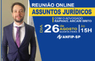 ANFIP-SP convida associados para reunião online com o Escritório Arcari Brito
