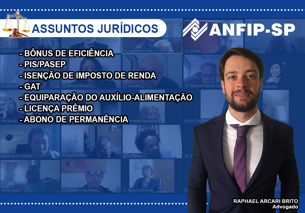 Reunião com advogado Arcari Brito aborda sete tipos de Ações distintas para Auditores-Fiscais