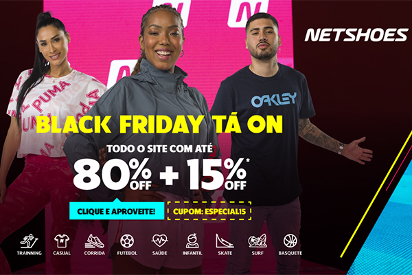 Convênio ANFIP-SP: Black Friday com desconto exclusivo da Netshoes
