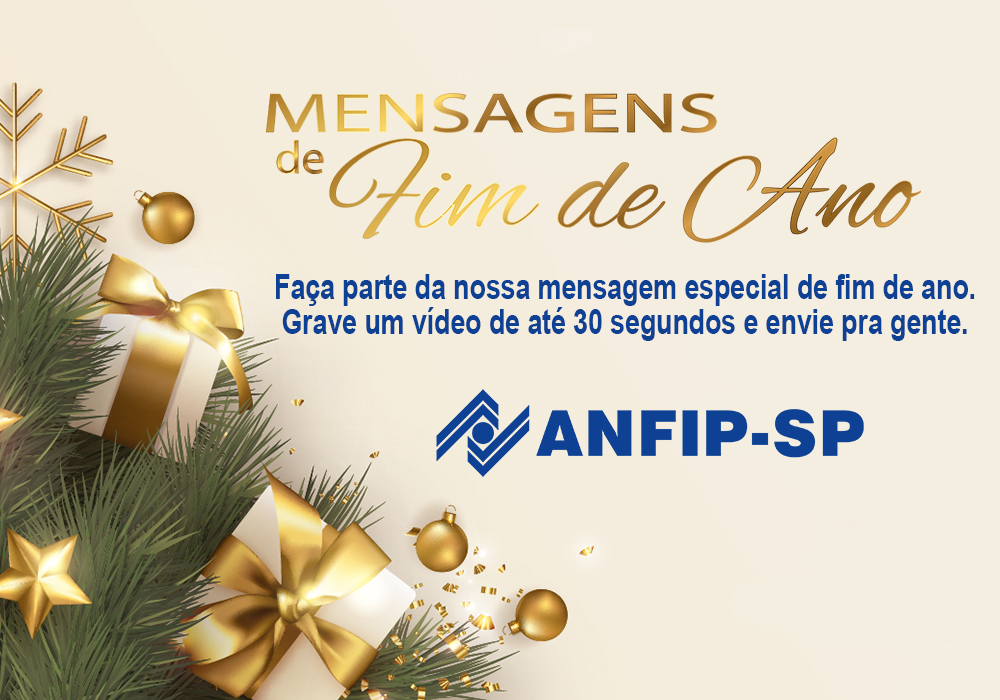 Especial de fim de ano: grave uma mensagem de Boas Festas e envie pra gente