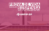 Prova de vida está suspensa até 31 de janeiro de 2021