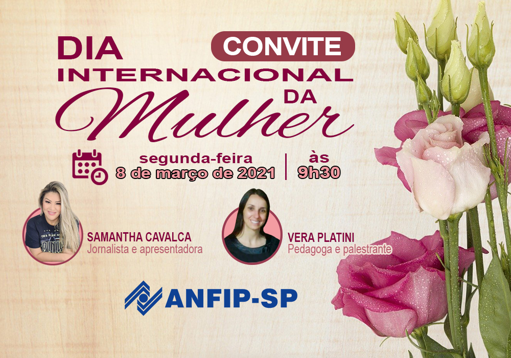 ANFIP-SP vai abordar desafios e inteligência emocional em live do Dia Internacional da Mulher
