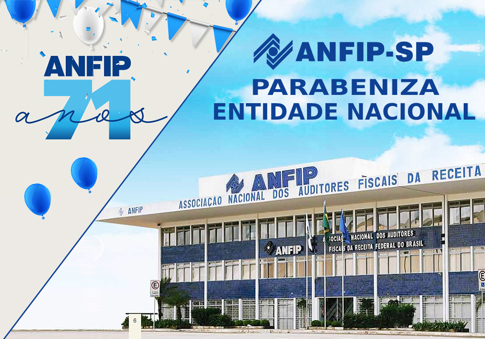 Parabéns à Anfip pelos 71 anos de atividades e coerência na defesa da Seguridade Social