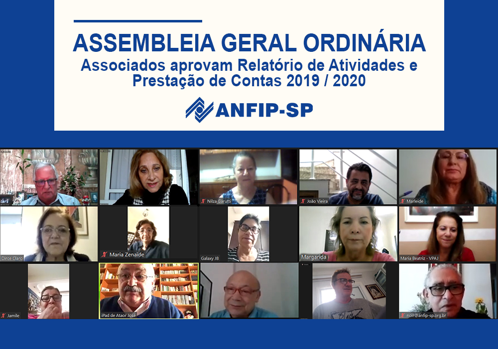 Associados aprovam prestações de contas e relatórios de atividades nos exercícios de 2019 e 2020