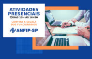 ANFIP-SP divulga escala dos funcionários para a volta das atividades presenciais; confira