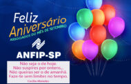 ANFIP-SP parabeniza aniversariantes do mês de setembro