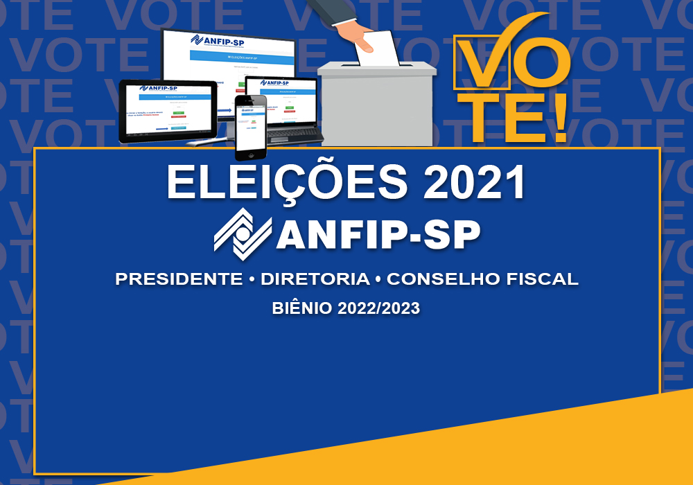 Eleições ANFIP-SP 2021: votação está aberta