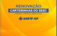 Contrato de parceria entre ANFIP-SP e Sesc São Paulo será renovado em janeiro de 2022