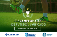 Inscrições para o Campeonato de Futebol estão abertas até 13 de maio. Participe!
