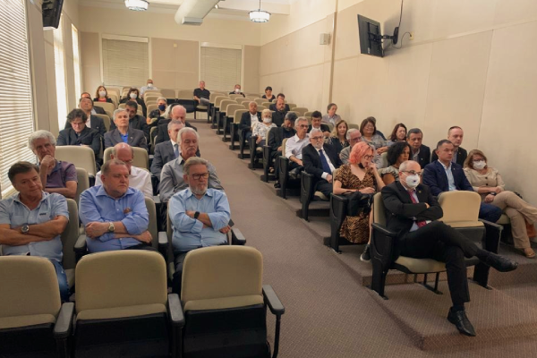 ANFIP-SP acompanha palestra sobre improbidade administrativa na Alfândega de Santos