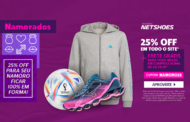 Convênios ANFIP-SP: Netshoes tem desconto de 25% na promoção de Dia dos Namorados